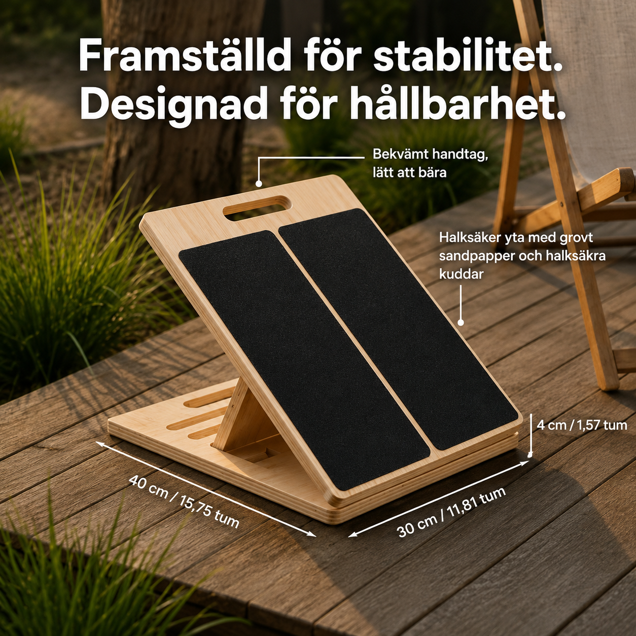BalansStå™ – Smidigare muskler och bättre hållning – varje dag.