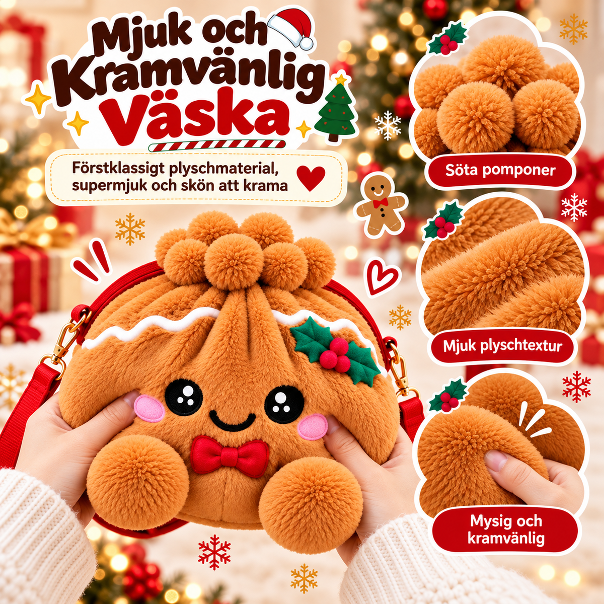 DumplingVäska™ – En mjuk och gullig axelväska som barn kommer att älska