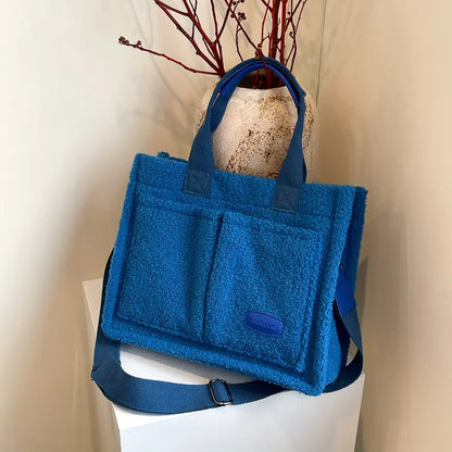TeddyTote™ – Den ultimata mjuka & stilfulla shoppväskan