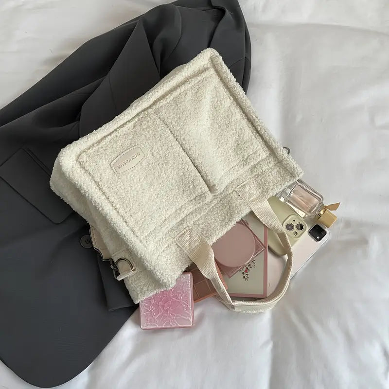 TeddyTote™ – Den ultimata mjuka & stilfulla shoppväskan