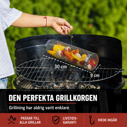 GrillSnurra™ – Jämn grillning från alla håll