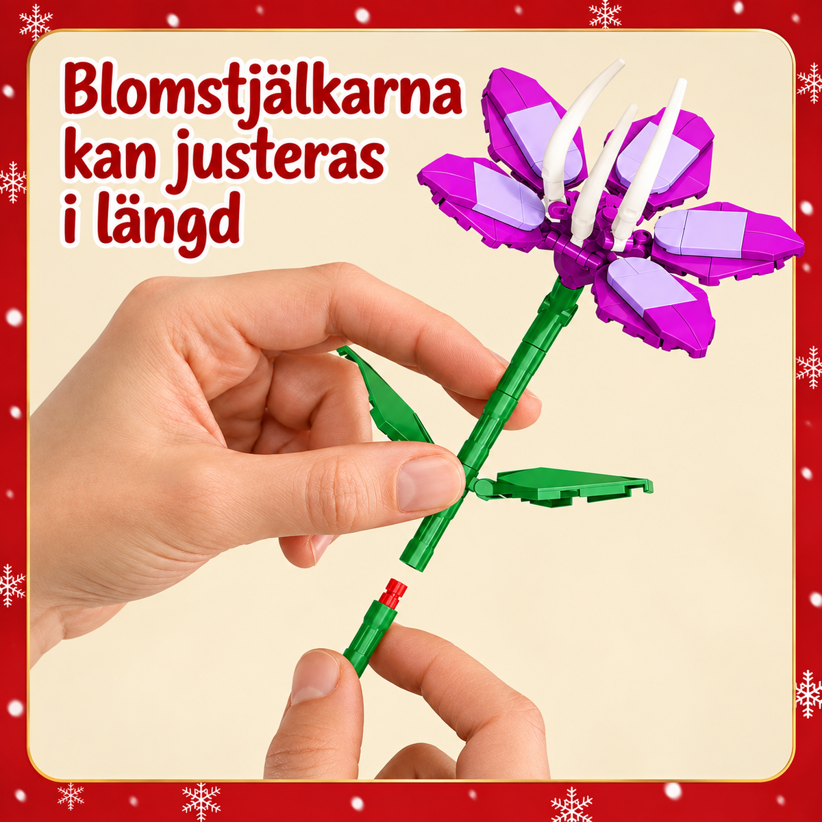 BlomsterJul™ – Bygg en vacker bukett med 24 magiska julöverraskningar