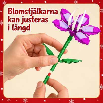 BlomsterJul™ – Bygg en vacker bukett med 24 magiska julöverraskningar