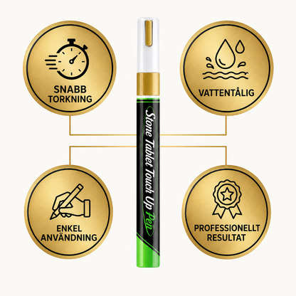 Minnesskrift™ GravyrPenna Guld – Återskapa tydliga och värdiga inskriptioner på några minuter