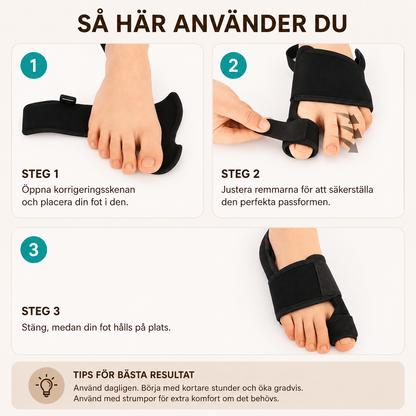 TåRak™ – Rakare tår utan smärta