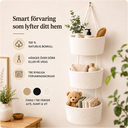 HängKorg™ – Stilren förvaring för hela hemmet