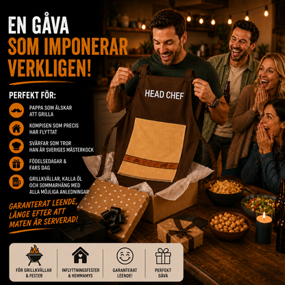 GrillChock™ – Förklädet som får gästerna att skratta