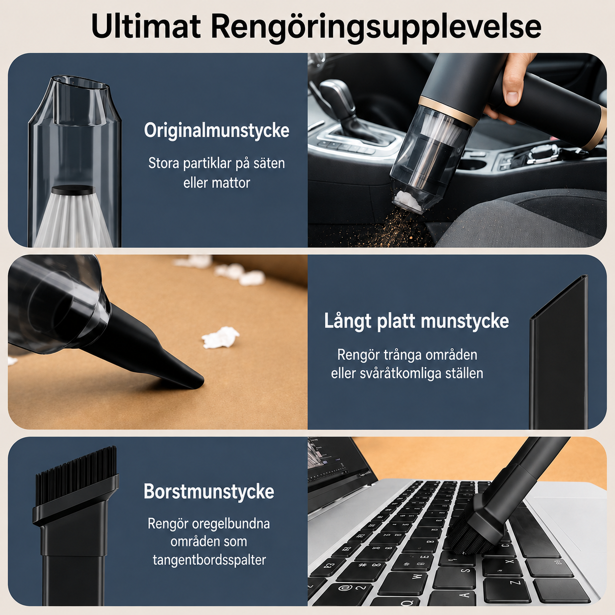 MiniSug™ – Den smidiga lösningen för små städjobb.