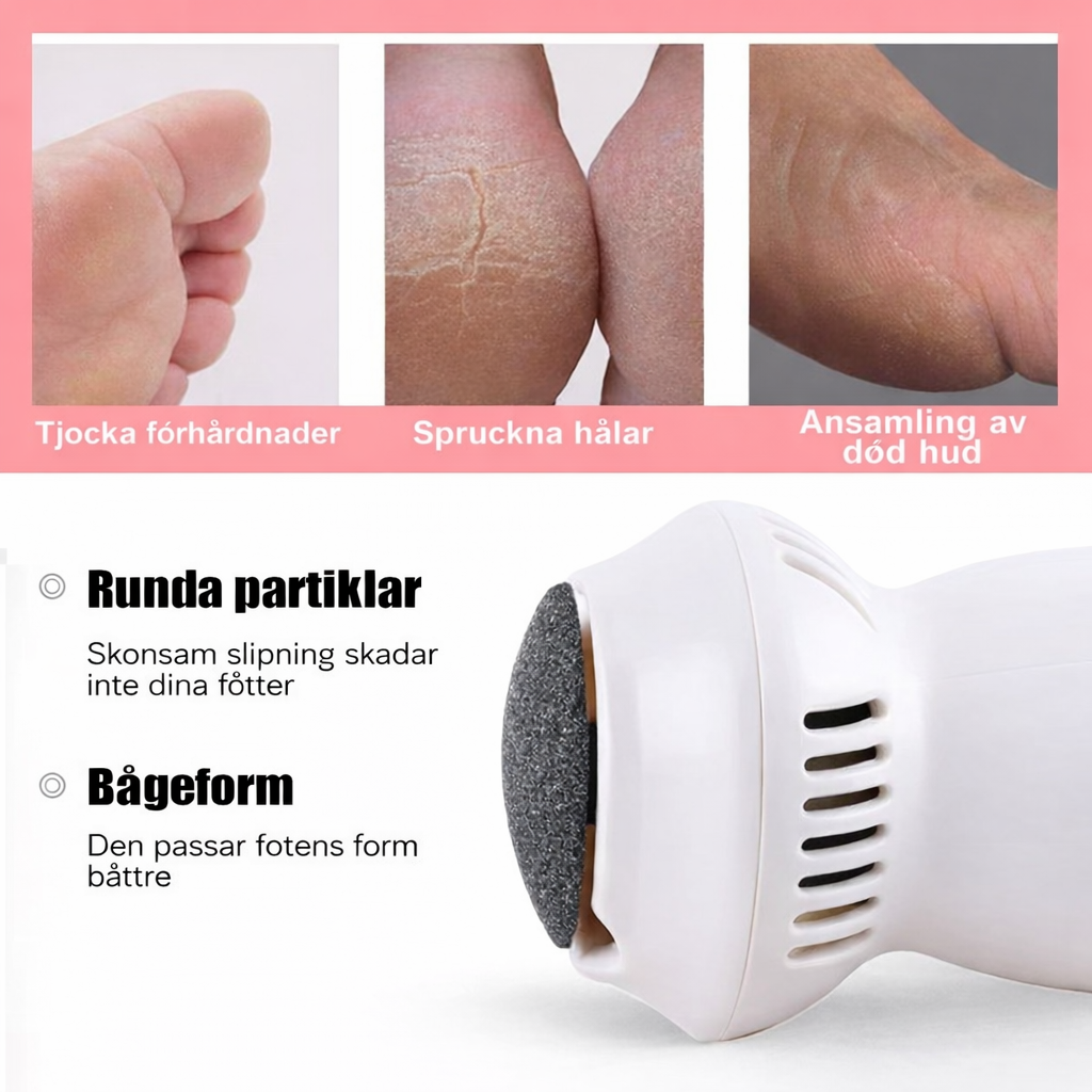 SilkesFot™ – Elektrisk Hälfil med Sugfunktion