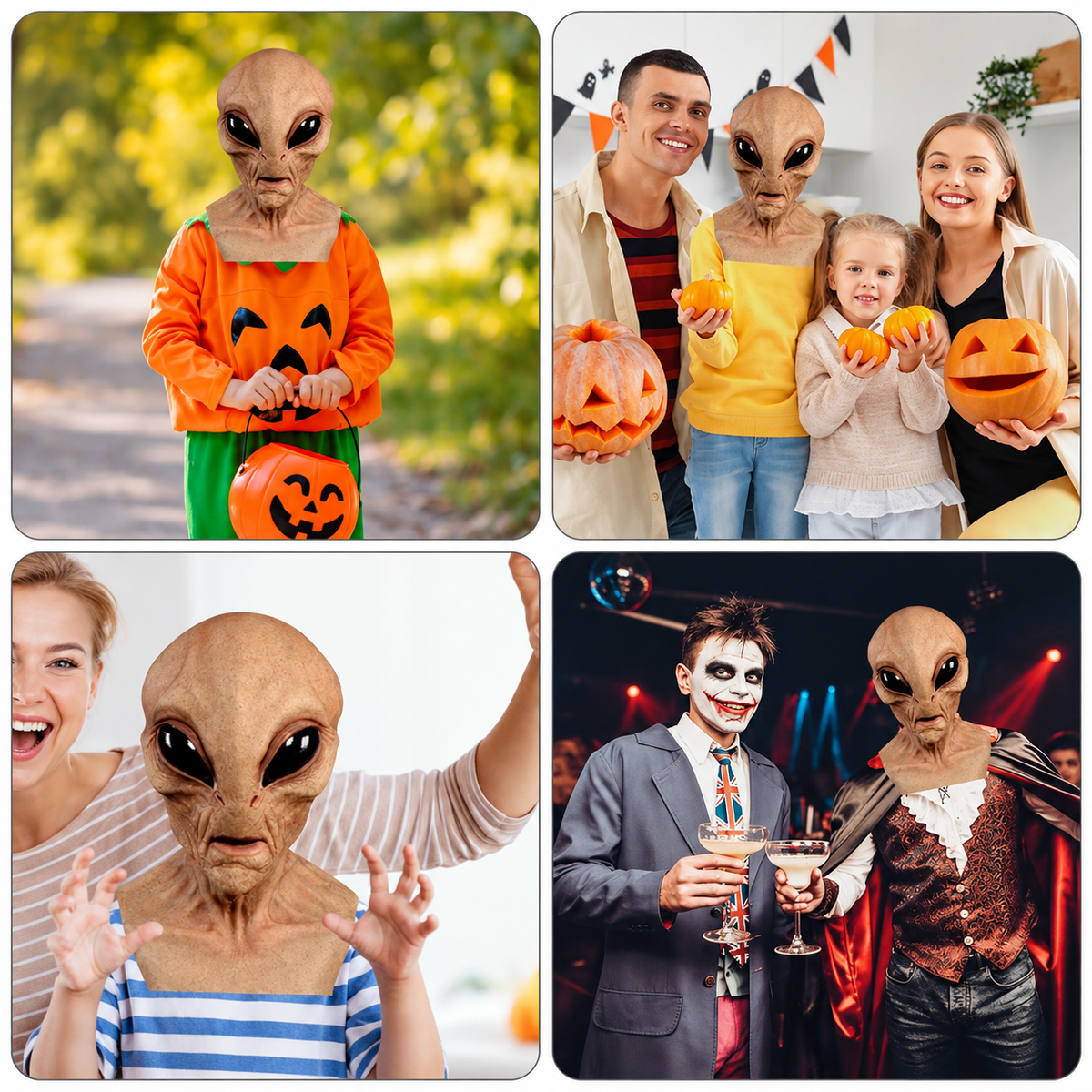 SkräckMask™ – En kusligt realistisk look till Halloween