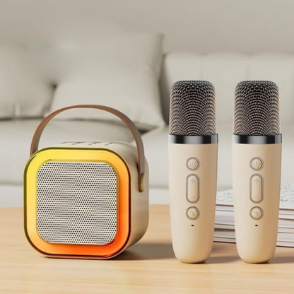 SångMagi™ – Gör varje dag till en fest med karaoke och 2 trådlösa mikrofoner