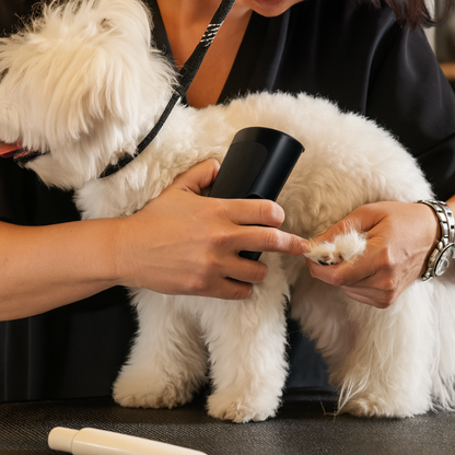 VinterTass™ – Skonsam borstning som din hund faktiskt njuter av.