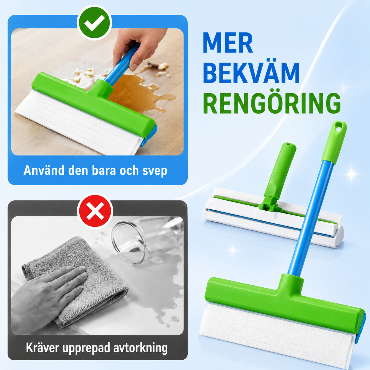 GlasKlar™ – Skinande rena fönster utan ränder