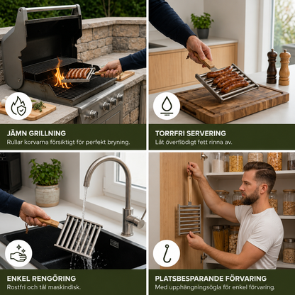 KorvMästare™ – Hemligheten bakom perfekt grillade korvar
