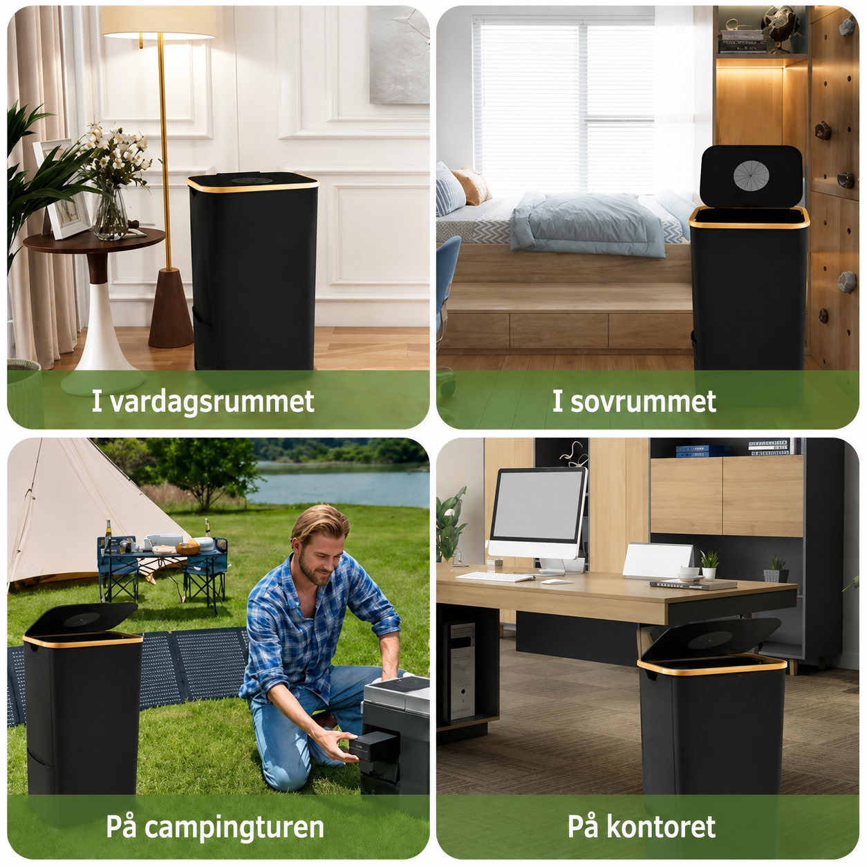 EcoSort™ – Förvandla återvinningskaos till stilren organisering