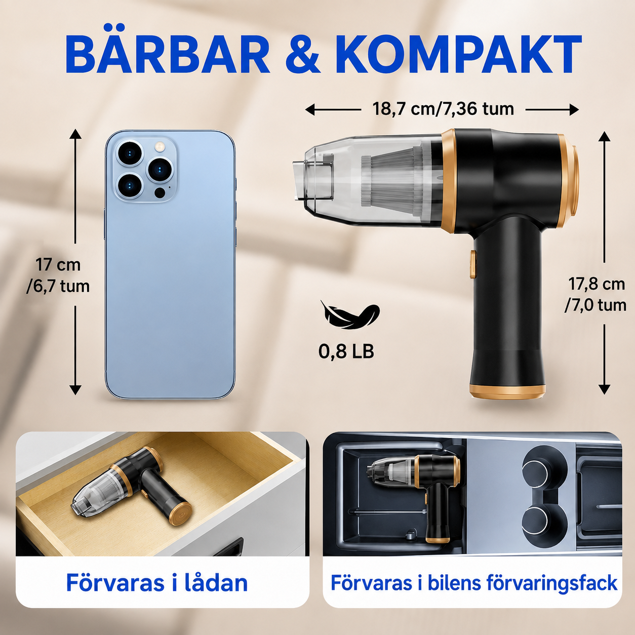 MiniSug™ – Den smidiga lösningen för små städjobb.