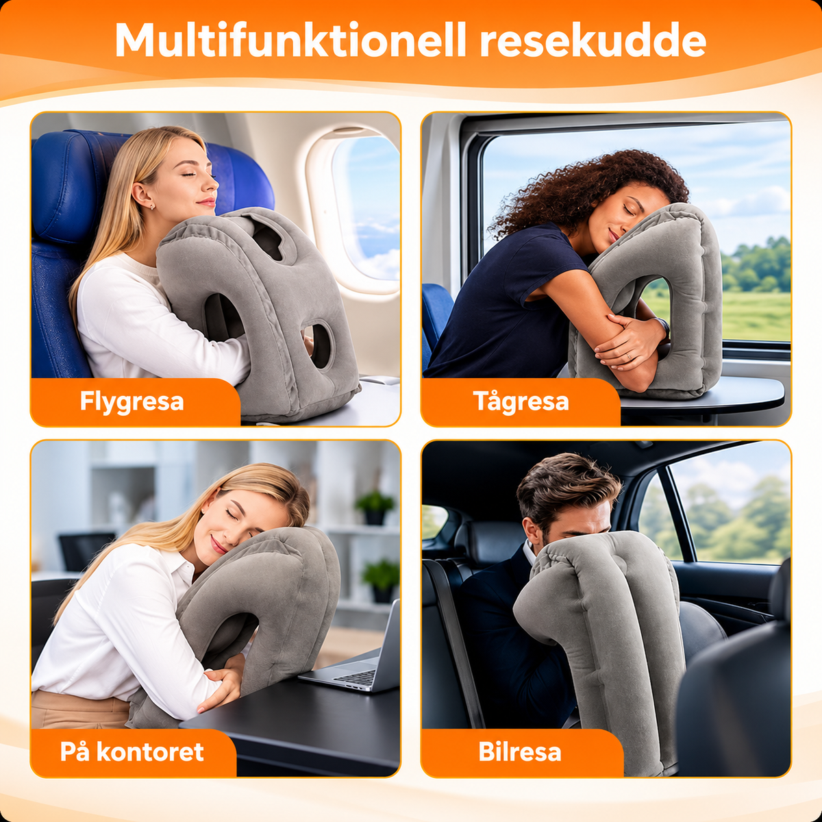 SovRo™ – Sov bekvämt på flyget, oavsett vart du reser