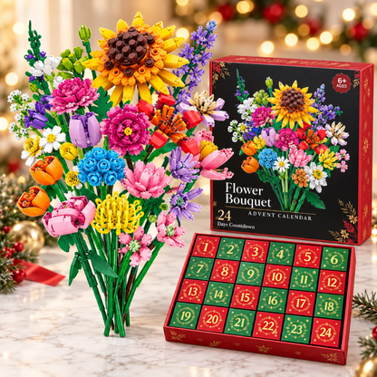 BlomsterJul™ – Bygg en vacker bukett med 24 magiska julöverraskningar