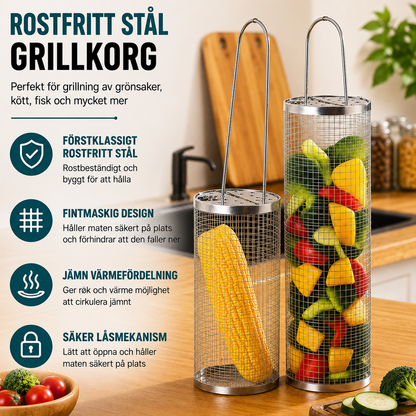 GrillSnurra™ – Jämn grillning från alla håll