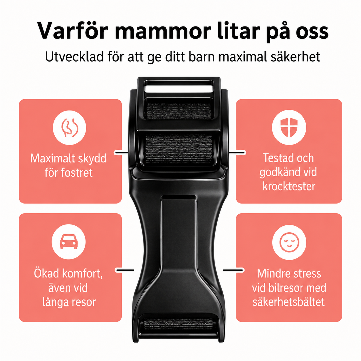 MammaTrygg™ – Säkrare och bekvämare bilresor under graviditeten