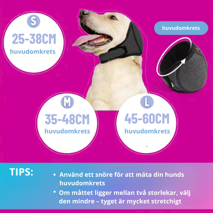 TystTass™ - Hörselskydd för Hundar