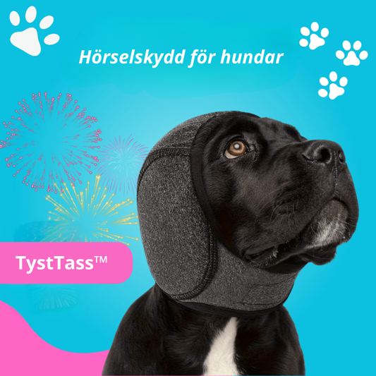 TystTass™ - Hörselskydd för Hundar