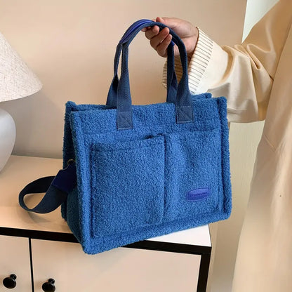 TeddyTote™ – Den ultimata mjuka & stilfulla shoppväskan